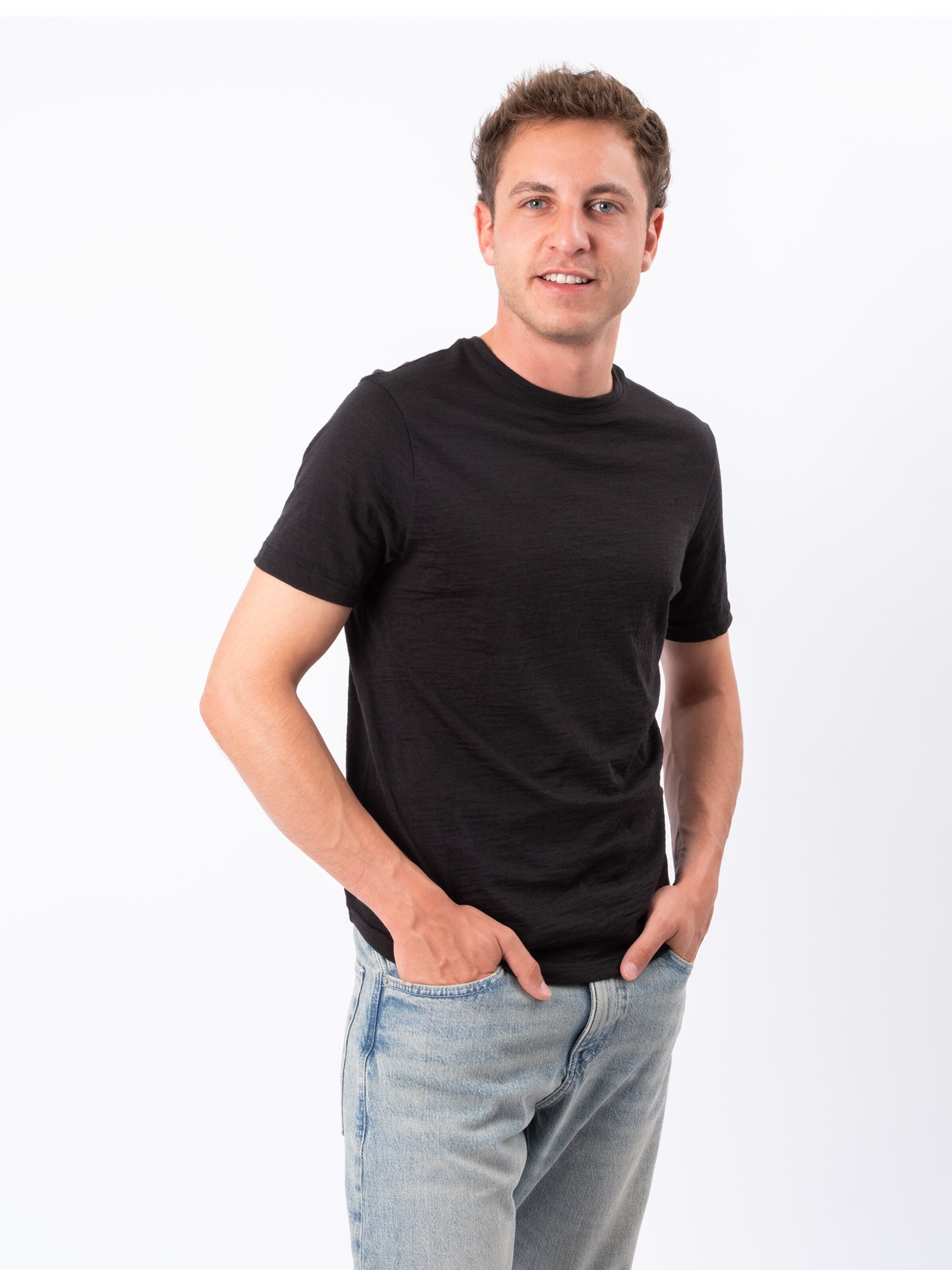 Occulto Functioneel shirt '100 Merino Montreal' in Zwart