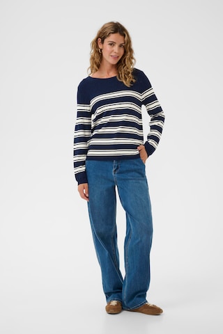 Pull-over 'CRVillea' Cream en bleu