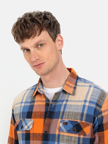 CAMEL ACTIVE Regular fit Button Up Shirt in Orange
