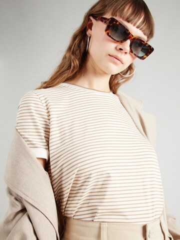 BOSS T-shirt 'Emasa' i beige