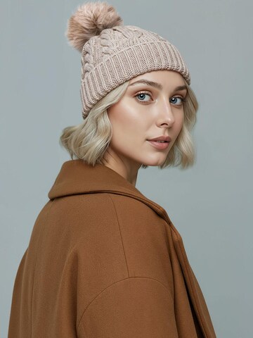 Neverless Beanie 'Model 36943' in Beige