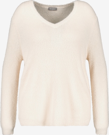 SAMOON Pullover in Beige: predná strana