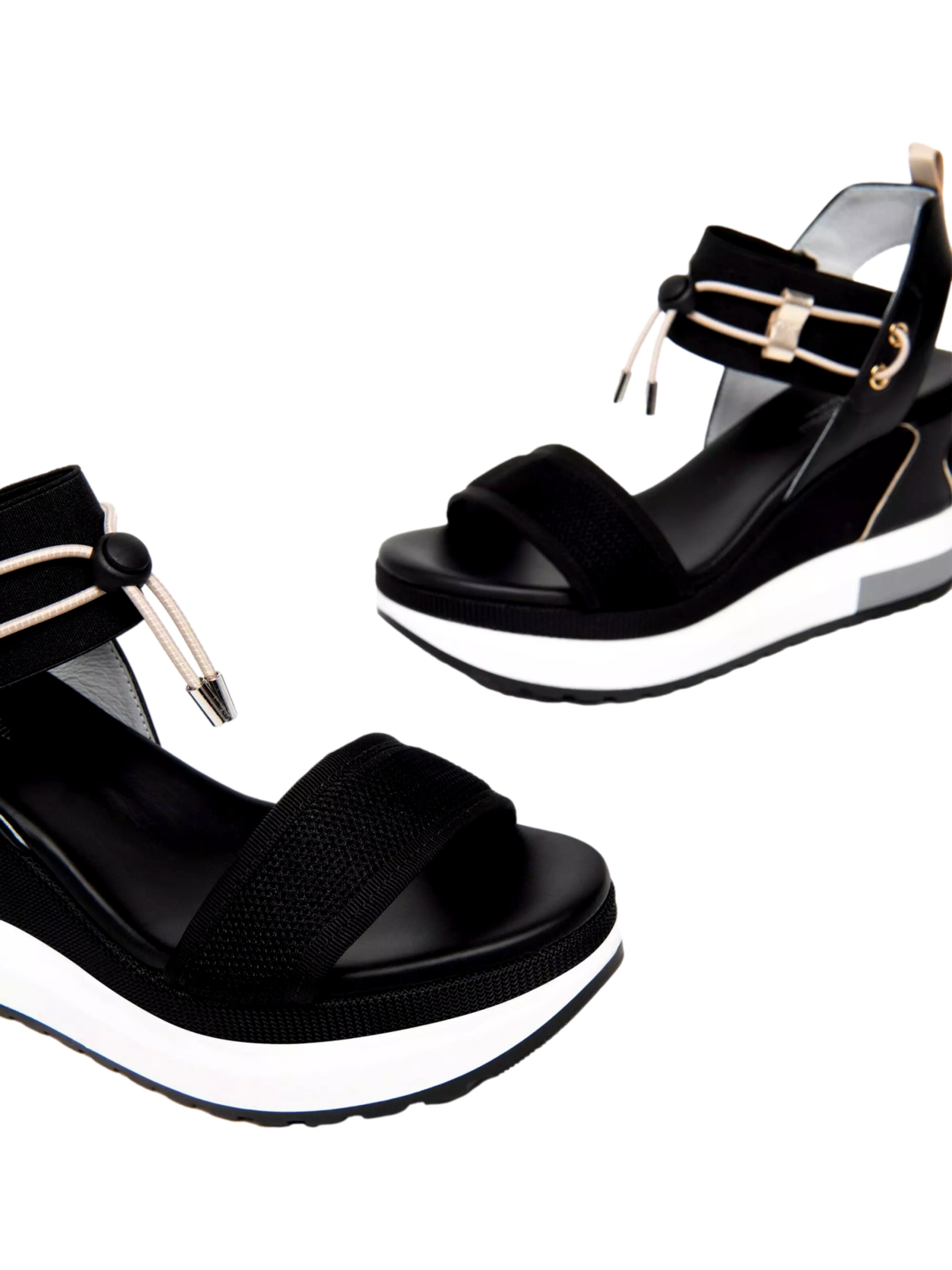 Sandales Nero Giardini en noir