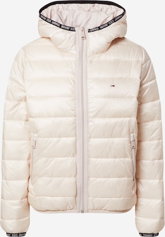 Tommy Jeans Between-season jacket in Beige: front