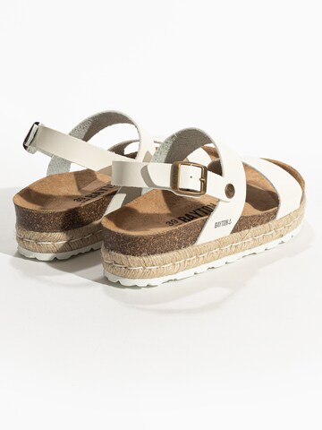 Bayton - Sandalias 'Kenji' en blanco