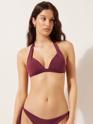 CALZEDONIA Triangel Bikinitop 'Indonesia' in Rot