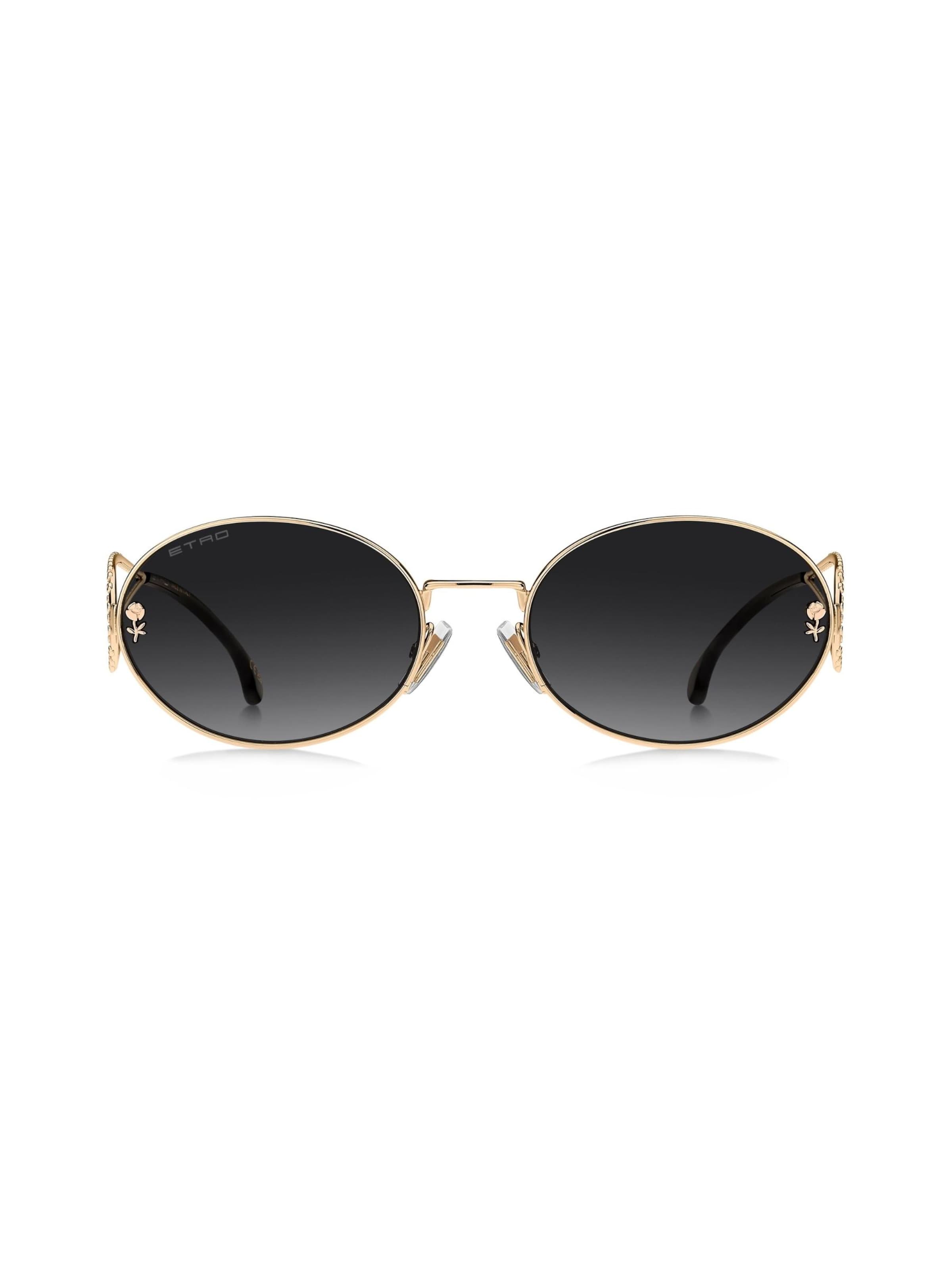 Etro Sunglasses in Gold: front