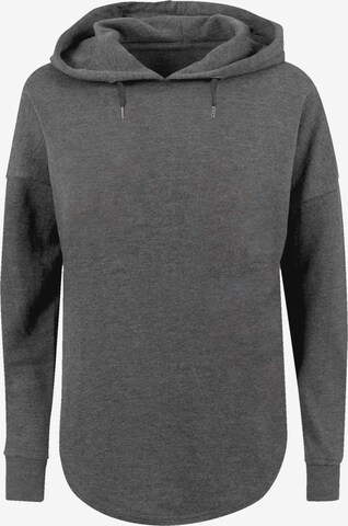 Sweat-shirt 'Ahoi Anker Knut & Jan Hamburg' F4NT4STIC en gris : devant