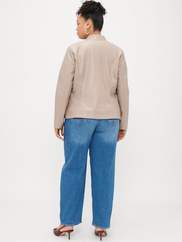 ONLY Carmakoma Between-season jacket 'CARROBBER' in Grey