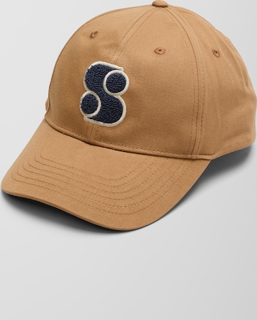 s.Oliver Cap in Brown: front