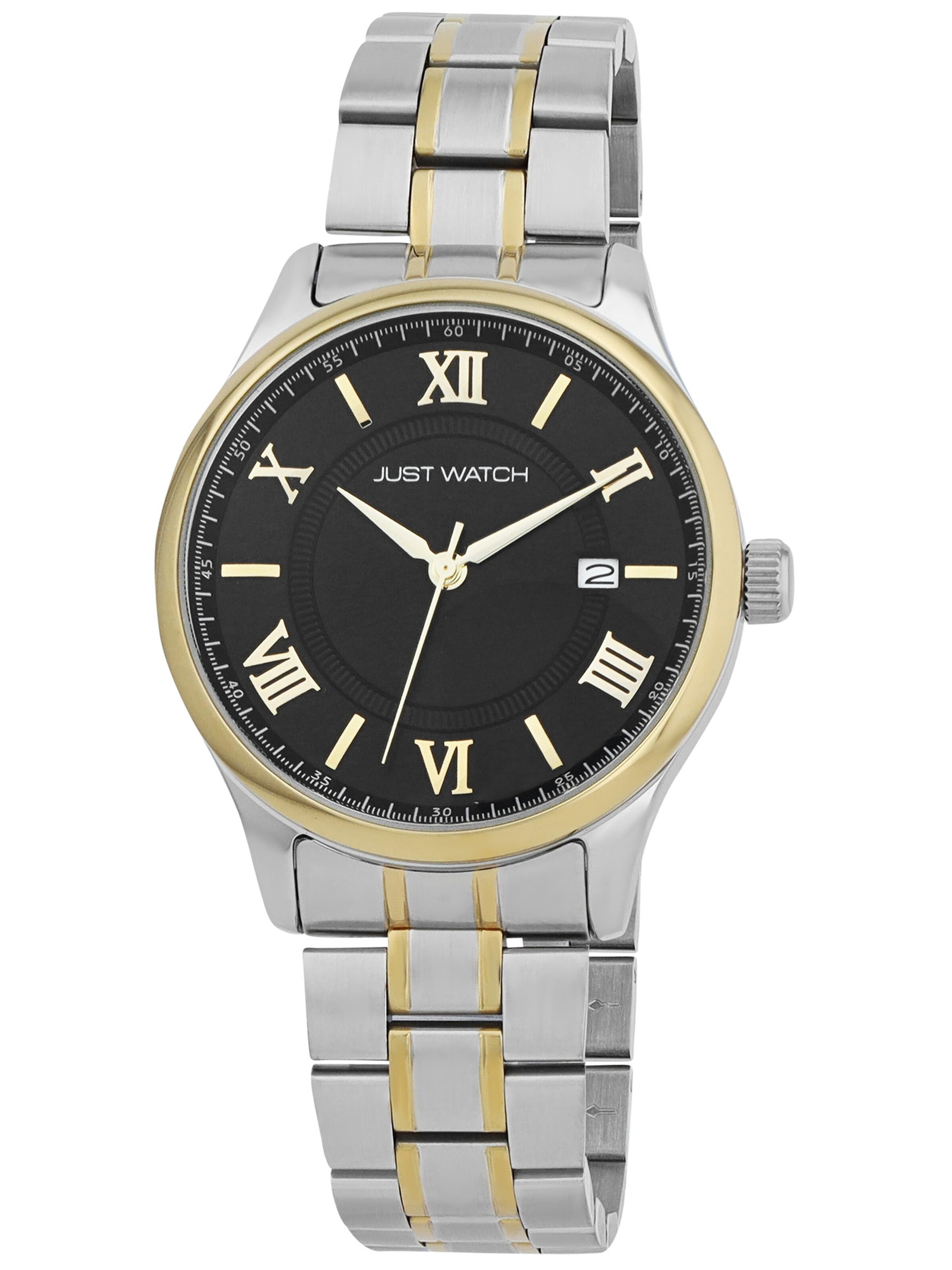 Just Watch Analog Watch 'Datumsanzeige' in Mixed colors: front