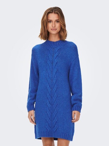 Robes en maille 'Dinea' JDY en bleu : devant