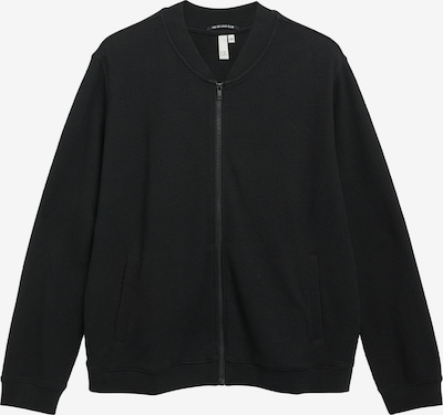 QS Sweatjacke in XXL in schwarz, Produktansicht