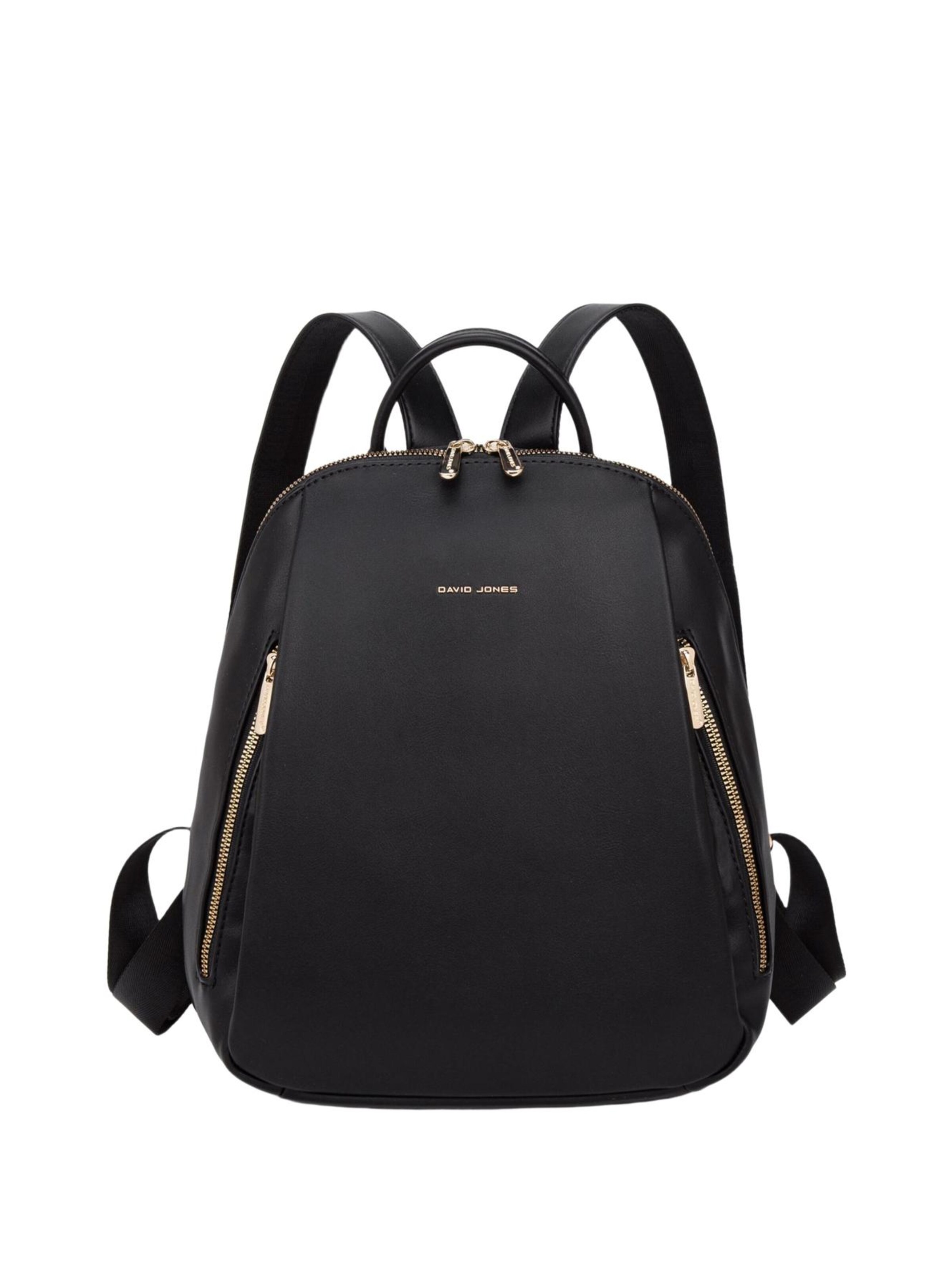Zaino 'Zaino donna David Jones poliuretano' di David Jones in nero: frontale