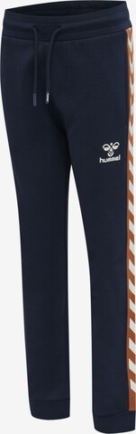 Effilé Pantalon Hummel en bleu