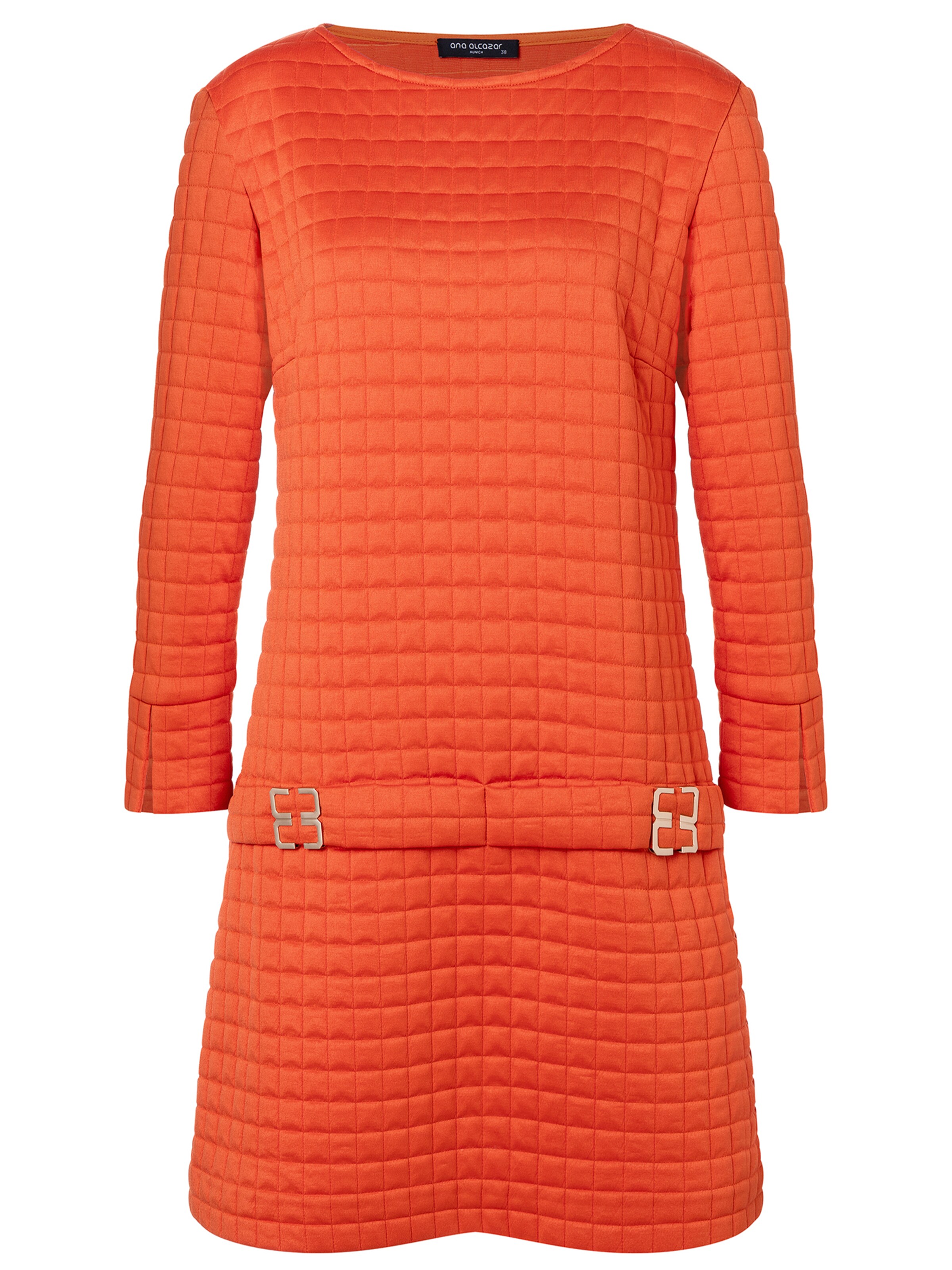 Ana Alcazar Dress ' Savana ' in Orange: front