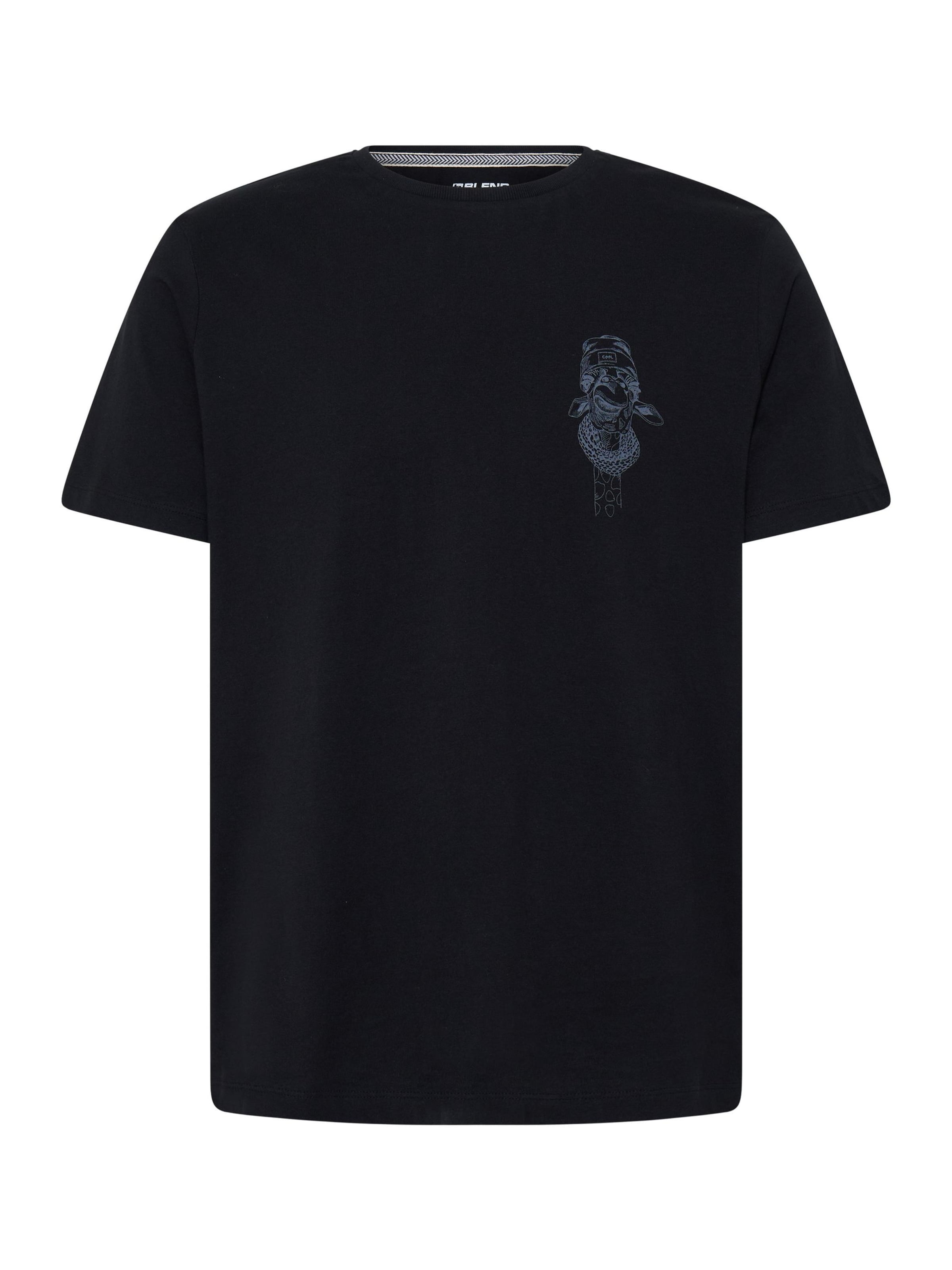 BLEND Shirt ' BHJackson ' in Zwart: voorkant