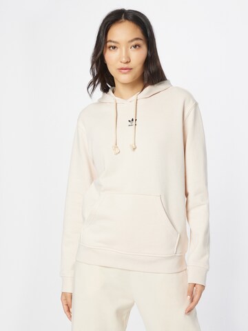 Sweat-shirt 'Adicolor Essentials' ADIDAS ORIGINALS en beige : devant