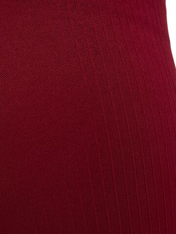 FALKE Skinny Workout Pants in Red