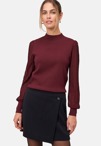 Pullover di zero in rosso: frontale