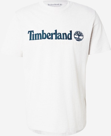 TIMBERLAND Majica 'ESTABLISHED 1973' | bela barva: sprednja stran