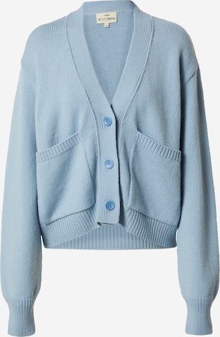 A LOT LESS - Cárdigan 'Abby' en azul: frente