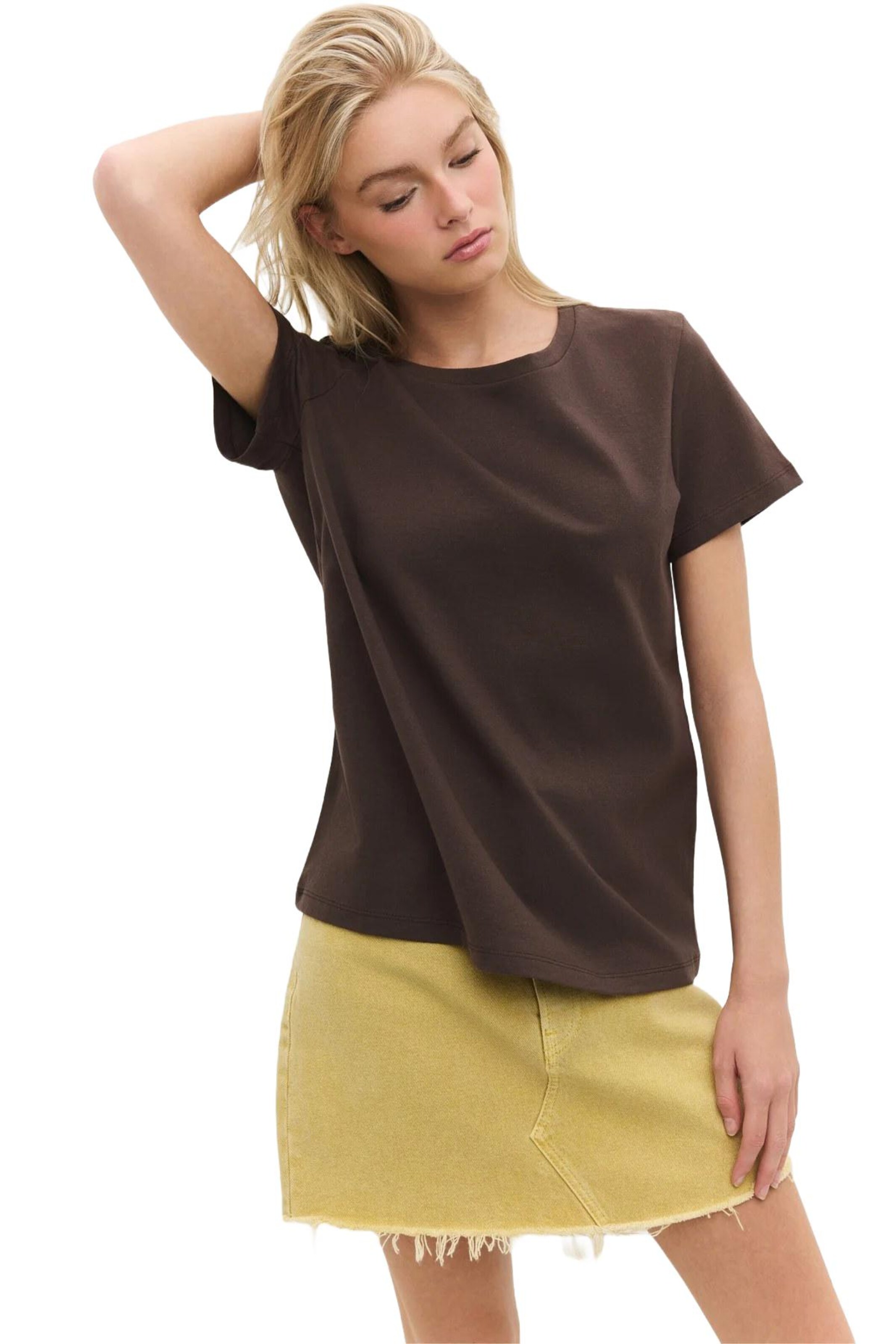 No Matter What Shirt in Brown