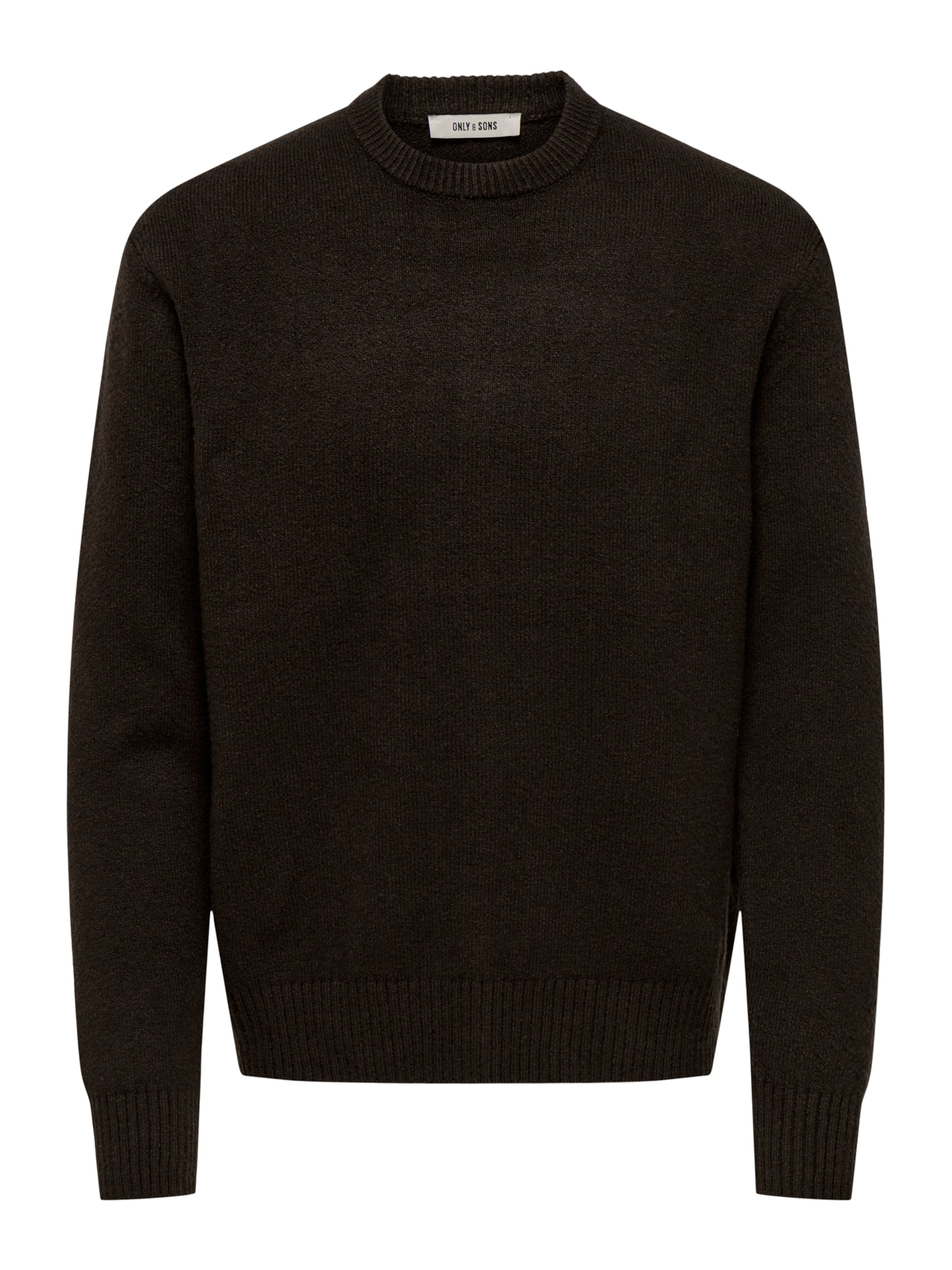 Only & Sons Πουλόβερ 'ONSJAMES' σε σκούρο καφέ, Άποψη προϊόντος