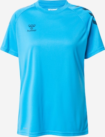 T-shirt fonctionnel 'Core XK' Hummel en bleu : devant