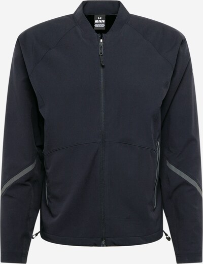 UNDER ARMOUR Athletic Jacket 'Unstoppable' in Light grey / Black, Item view