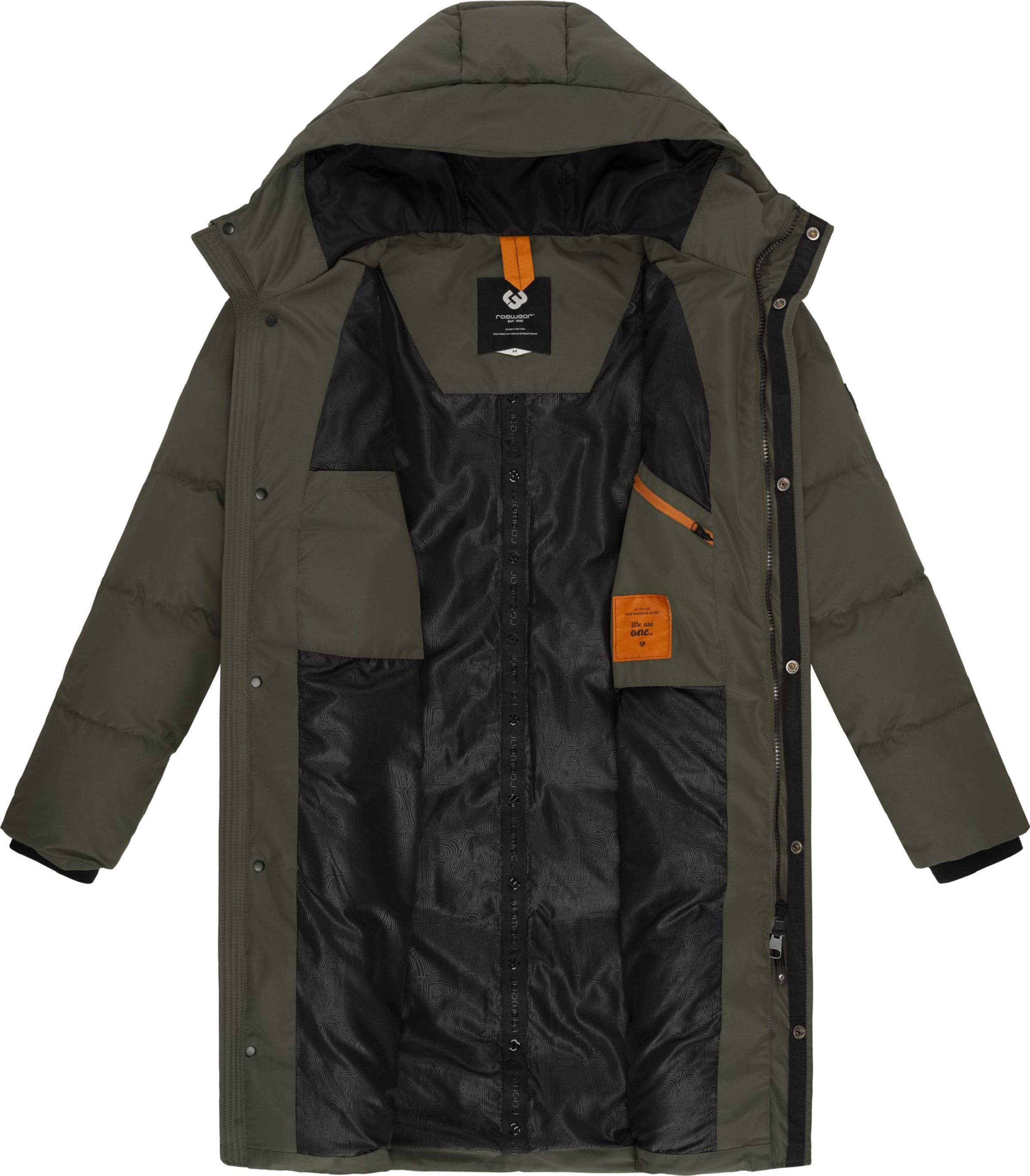 Cappotto invernale 'Nordwey' di Ragwear in verde