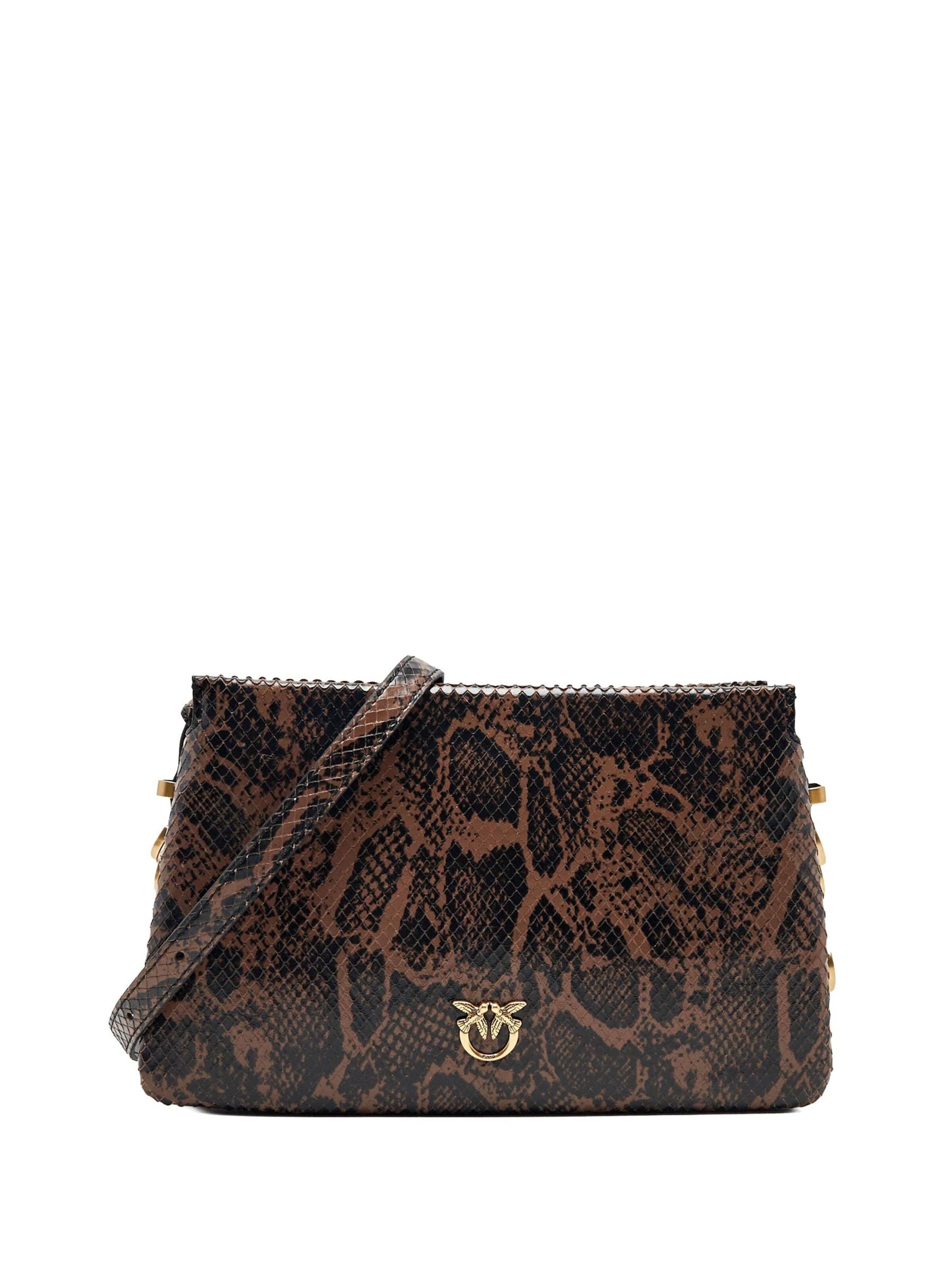 PINKO Torebka 'PINKO TRIPLET MINI PYTHON PRINT BORSA' w rozmiarze One Size w kolorze brązowym, Podgląd produktu