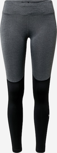 NIKE Sportske hlače 'Fast Warm' u crna / srebro, Pregled proizvoda