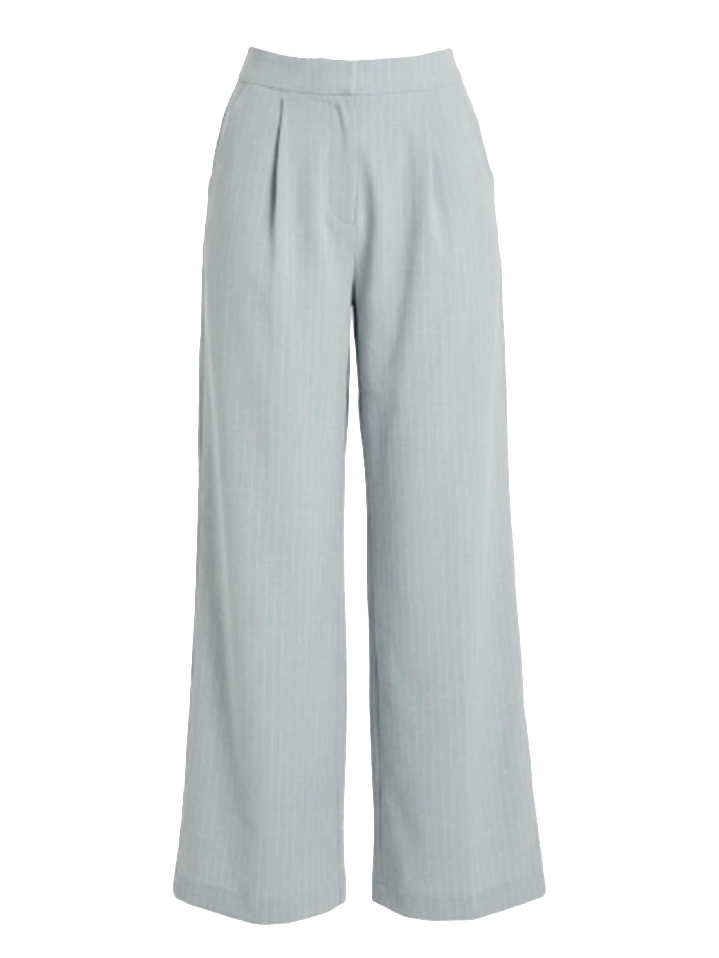 Honnête Atelier Regular Trousers 'Marilyn trousers' in Blue: front