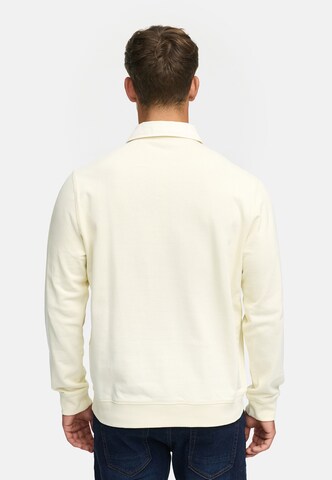 INDICODE JEANS Sweatshirt ' Disnar' in White