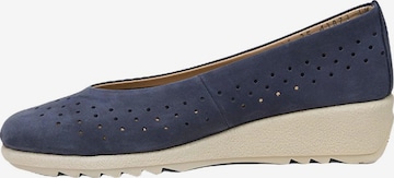 Desa - Zapatillas 'Keilabsatz-Slipper' en azul: frente