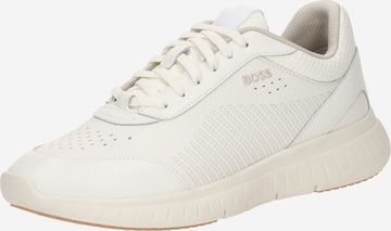 Baskets basses 'Titanis' BOSS en blanc : devant