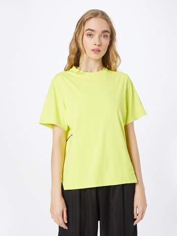 T-shirt fonctionnel 'Marila' Rukka en jaune : devant