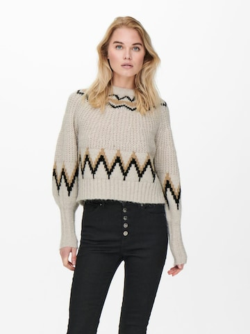 ONLY - Pullover 'Smila' em bege