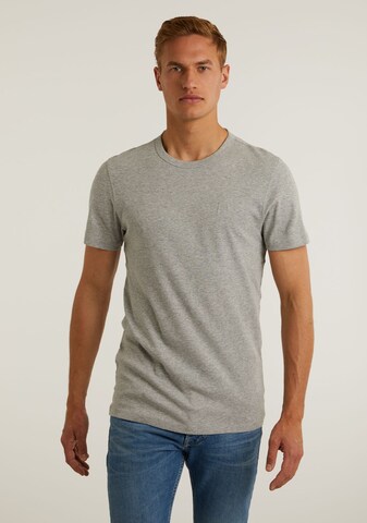 CHASIN' Shirt 'Base-B' in Grey: front