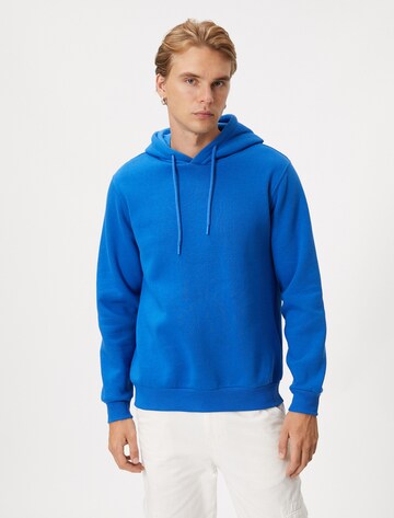 Koton Sweatshirt in Blauw: voorkant