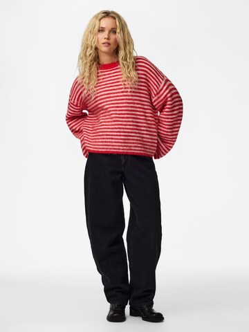 PIECES Pullover 'ADA' in Rot