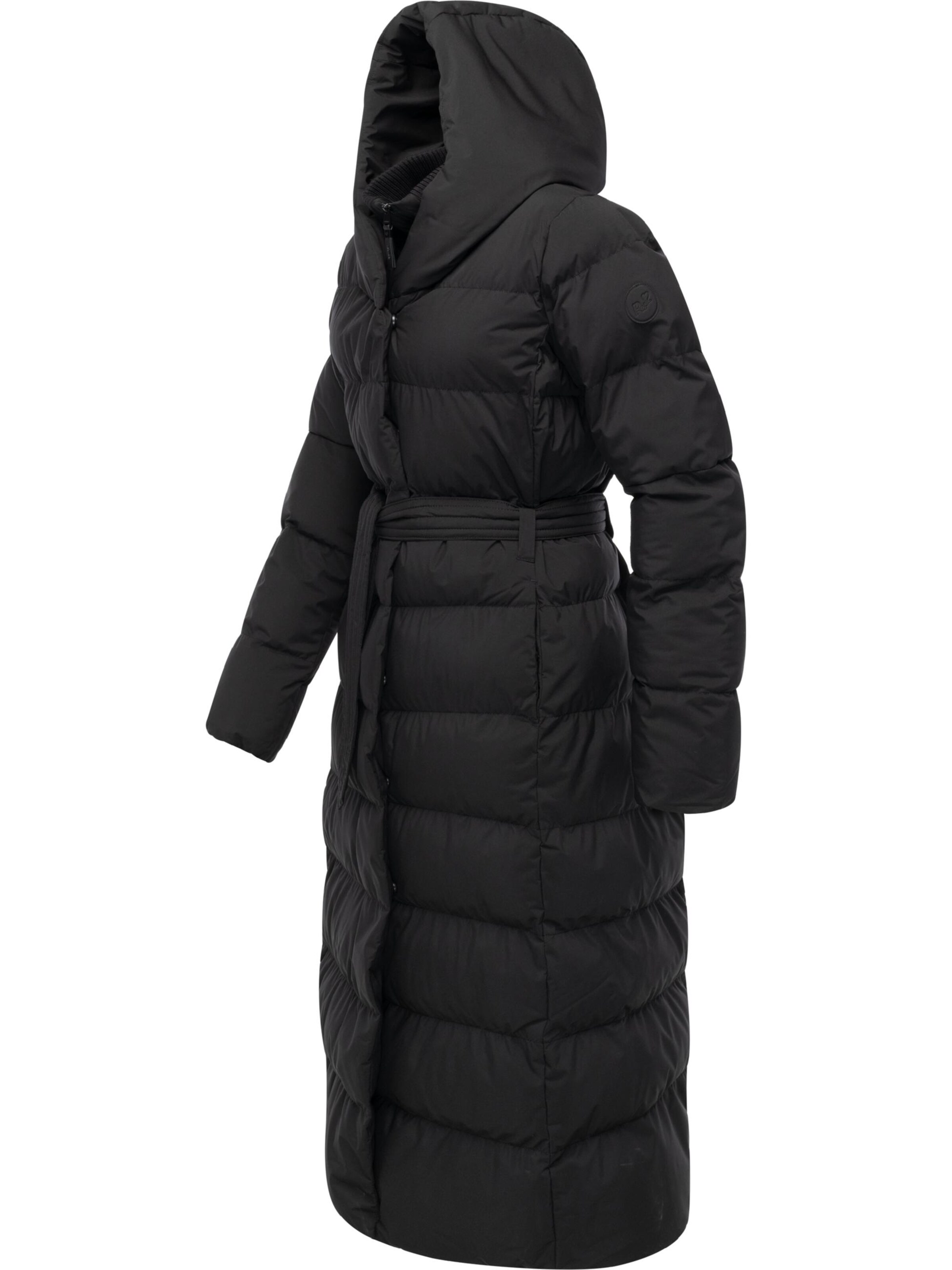 Ragwear Wintermantel 'Niani' in Schwarz