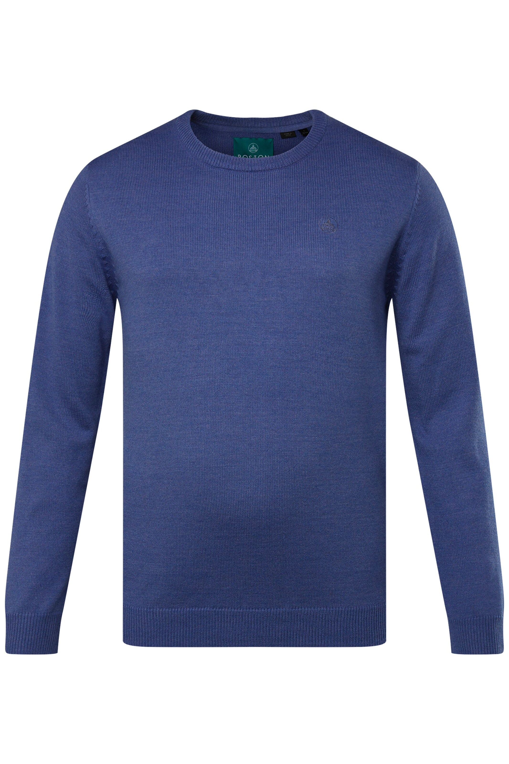Boston Park Pullover in Blau: Vorderseite