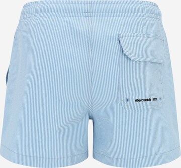 Shorts de bain Abercrombie & Fitch en bleu