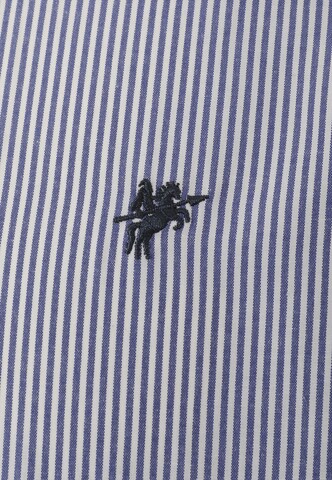 DENIM CULTURE Regular fit Button Up Shirt 'TIM' in Blue
