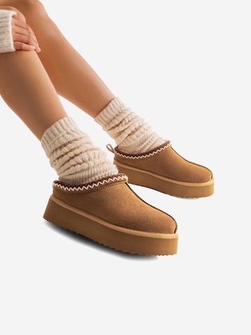 Dream Pairs Huisschoenen in Bruin