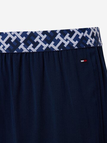 TOMMY HILFIGER Pyjamasbukser i blå