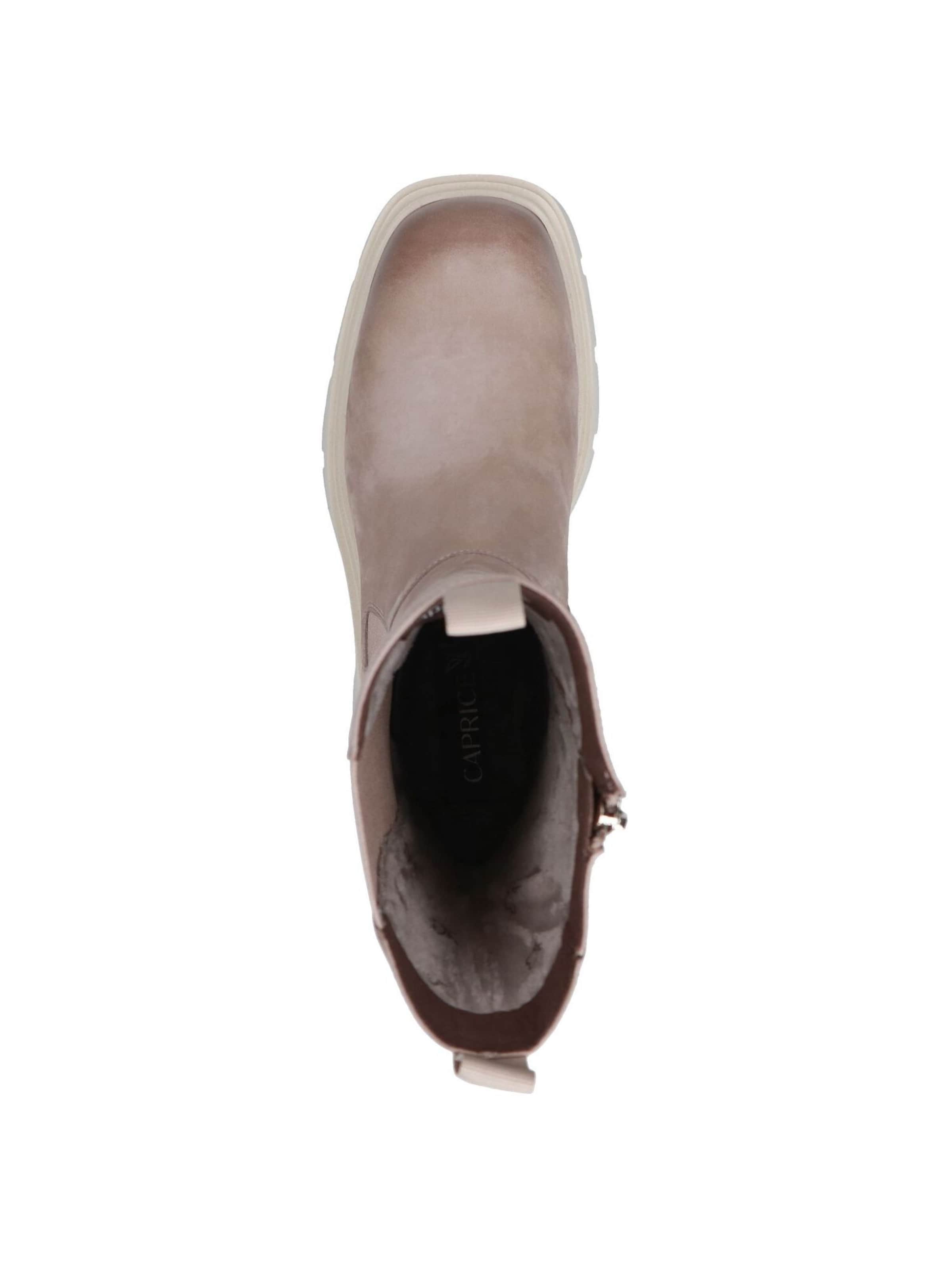 CAPRICE Enkellaarsjes in Beige