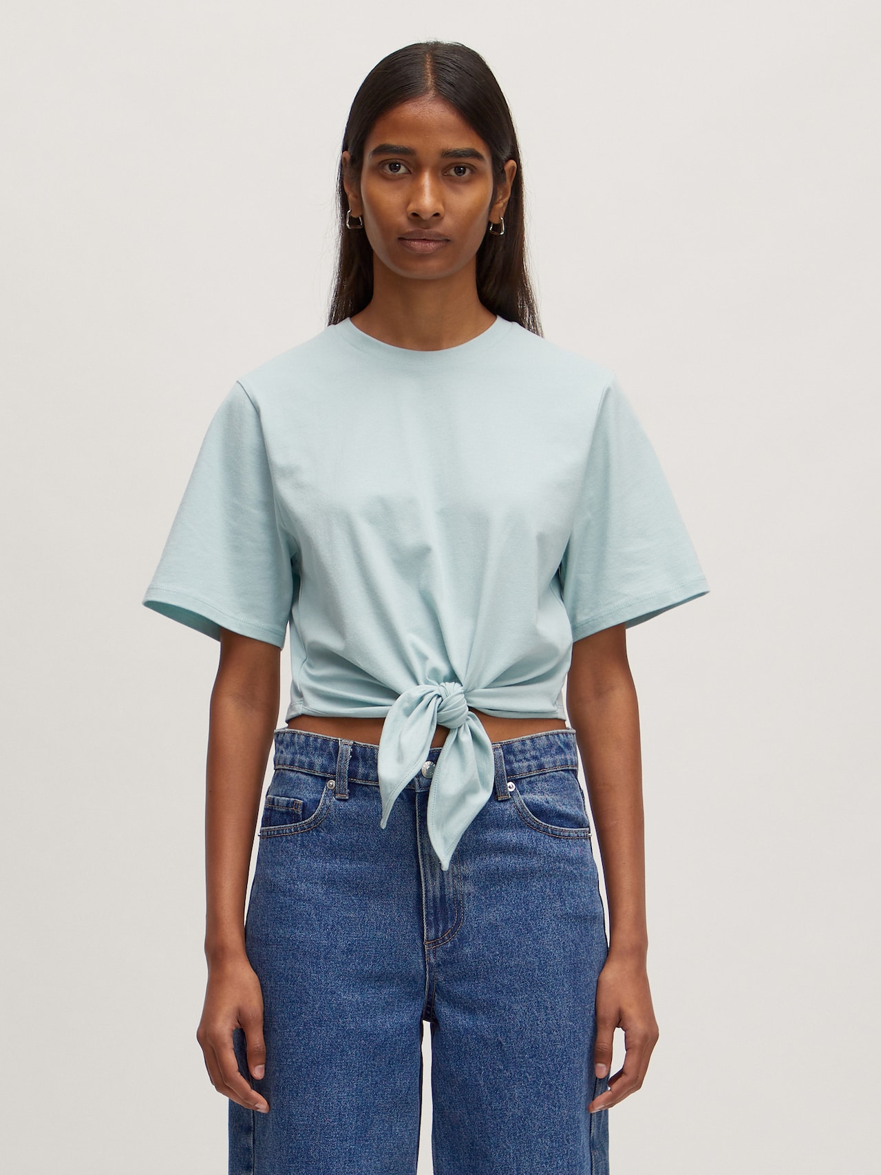 EDITED Producten Shirt 'Domenica' Pastelblauw